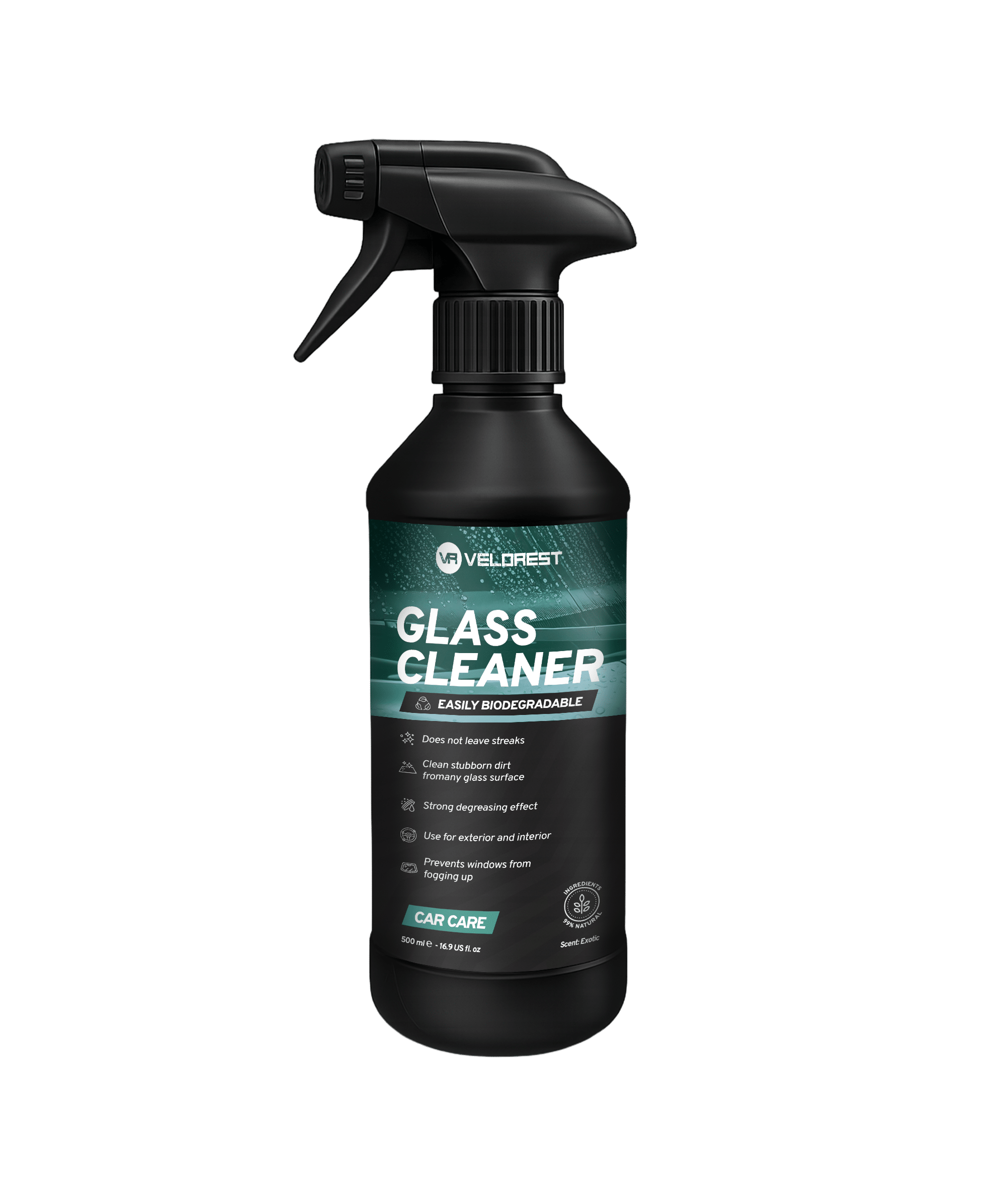 Velorest Glass Cleaner 500ml / ruitenreiniger auto | Glasreiniger Auto | Dutch Performance Products