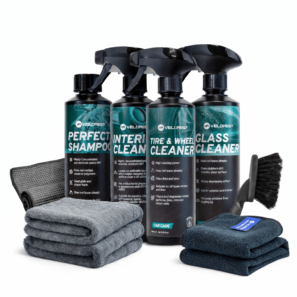 Velorest Car Clean Set | Autowasset | Auto schoonmaak set | Auto schoonmaakspullen | Dutch Performance Products