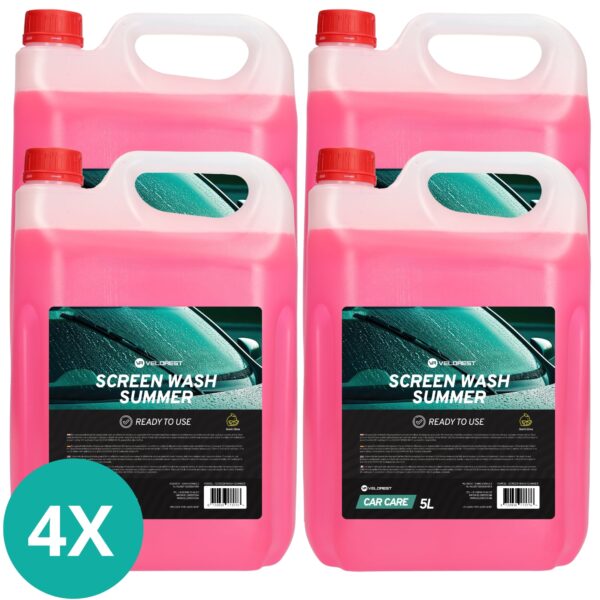 4-pack screen wash summer