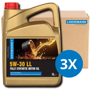 Lindemann Motorolie 5W-30 LL - Doos 3x5L